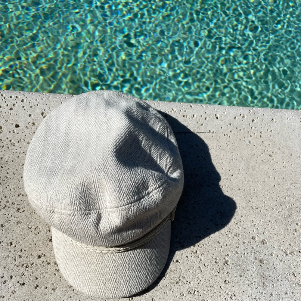 Brixton white cap